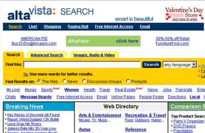 altavista UI