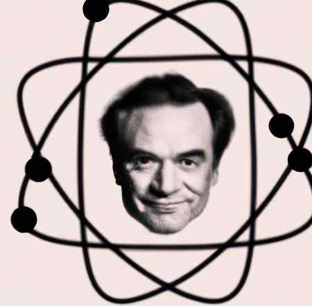 Richard Feynman nell'atomo