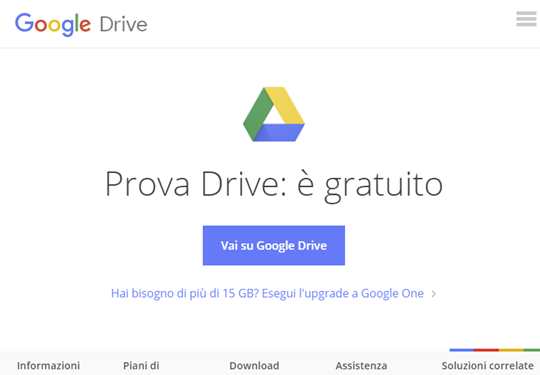 google drive gratis