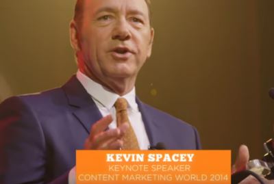 Il content marketing secondo Kevin Spacey